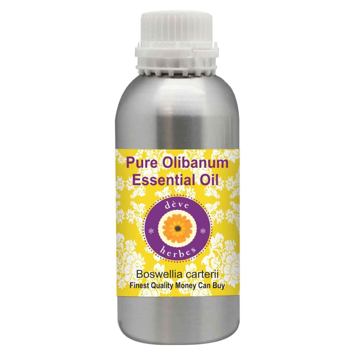 Buy Deve Herbes Pure Olibanum Essential Oil (Boswellia carterii) Natural Therapeutic Grade Steam Distilled 300ml - Purplle