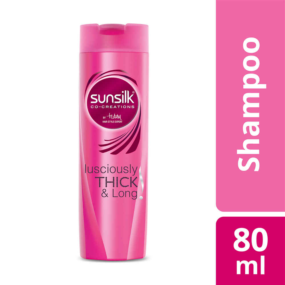 Buy Sunsilk Lusciously Thick & Long Shampoo (80 ml) - Purplle