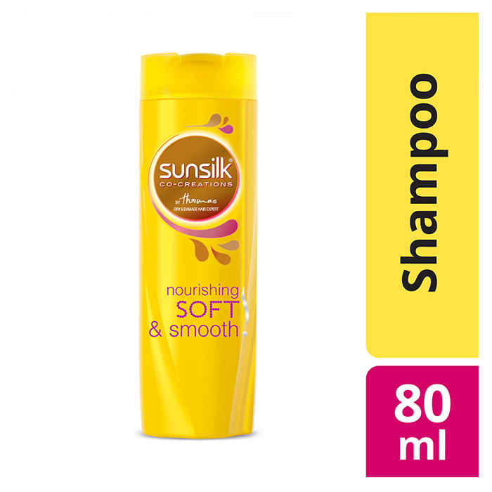 Buy Sunsilk Nourishing Soft & Smooth Shampoo (80 ml) - Purplle