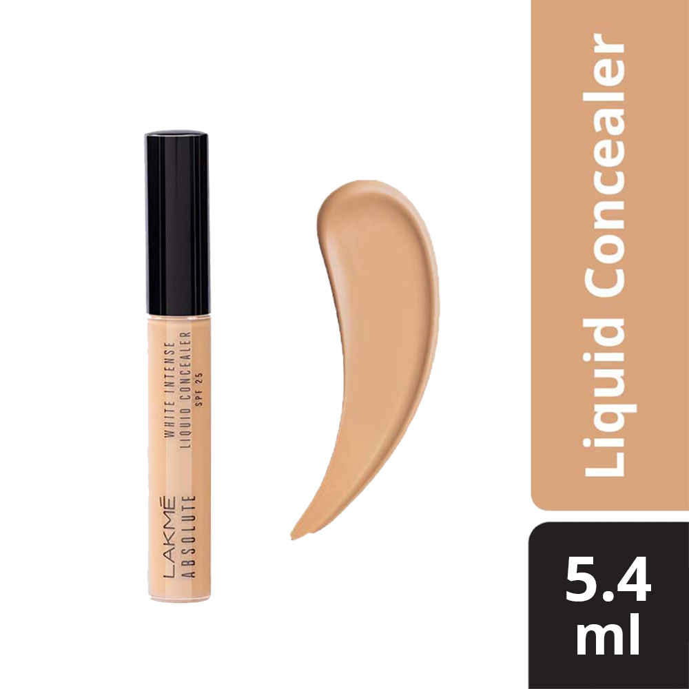 Buy Lakme Absolute White Intense Liquid Concealer SPF 25 - Beige Honey (5.4 ml) - Purplle