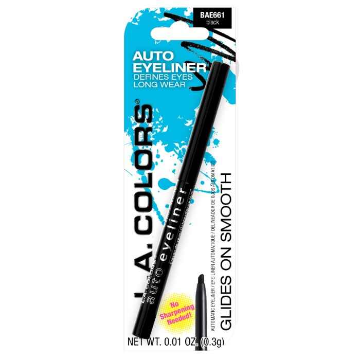 Buy L.A. Colors Auto Eyeliner - Black 0.3 g - Purplle