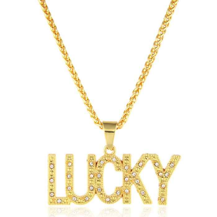 Buy Sukkhi Designer LUCKY Cubic Zirconia Gold Plated Pendant For Women - P80922 - Purplle