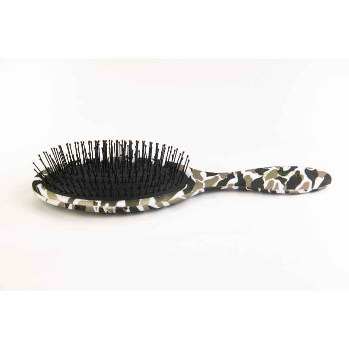 Buy Roots Wotta Brush Rubberized Finish Slim Pin Oval - Purplle
