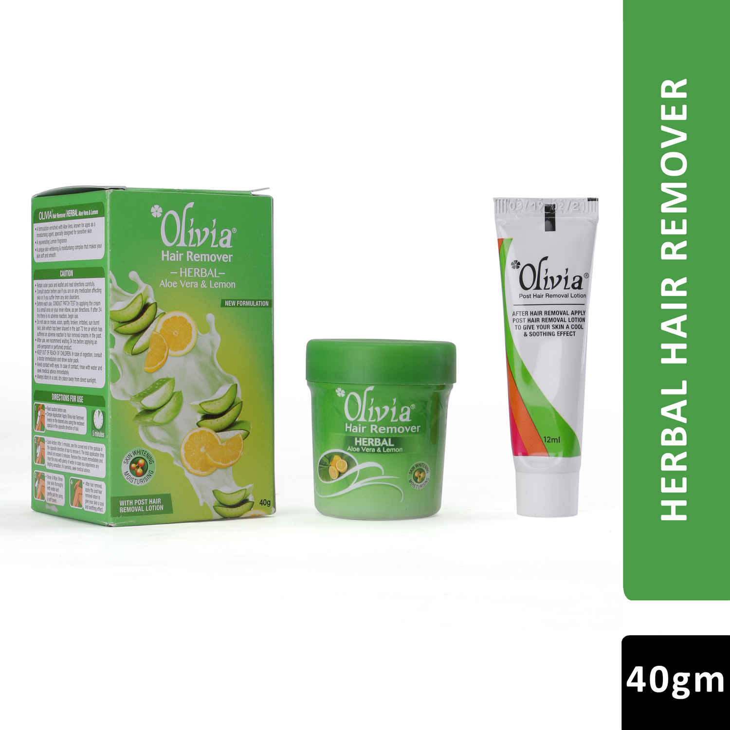 Buy Olivia Herbal Hair Remover (40 g) - Purplle