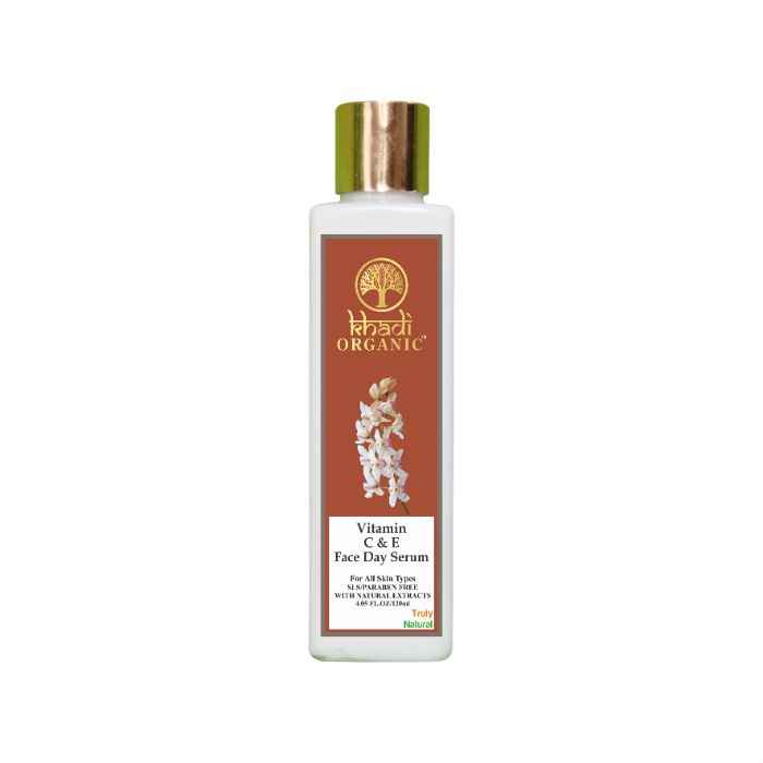 Buy Khadi Organic Vitamin C and E Face Day Serum (120 ml) - Purplle