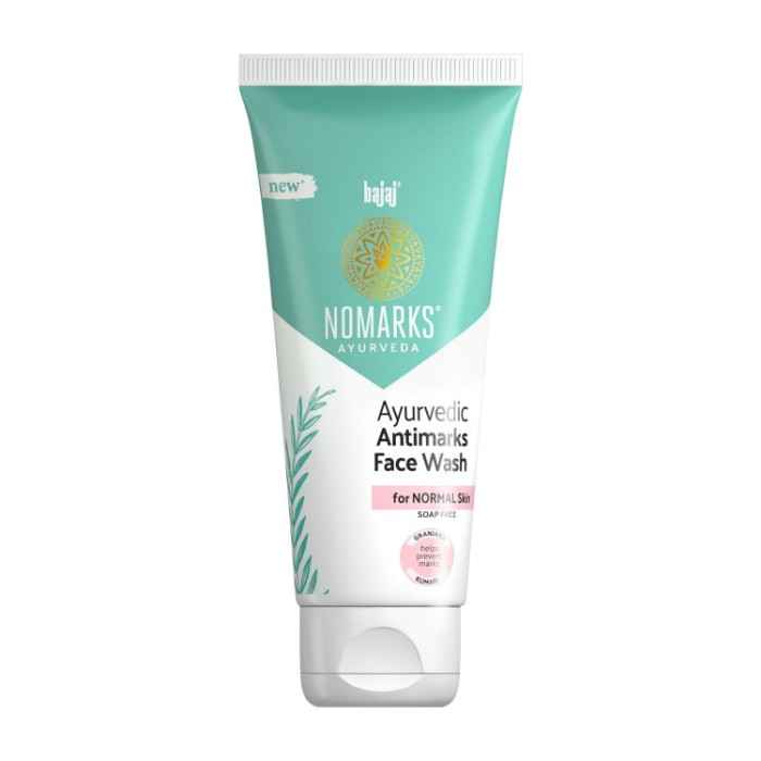 Buy Bajaj Nomarks Ayurvedic Antimarks Facewash for Normal Skin (50 g) - Purplle