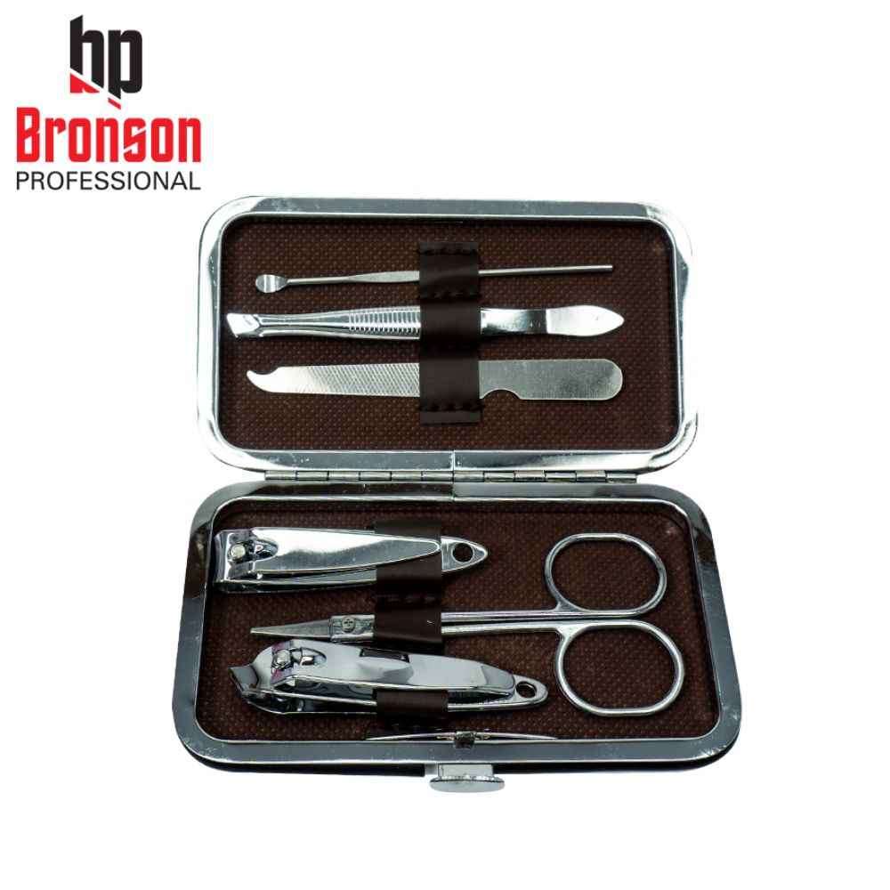 Buy Bronson Professional Manicure Pedicure kit set of 6 pcs - Purplle