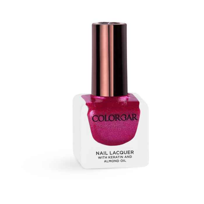 Buy Colorbar Nail Lacquer Sparkle Pink (12 ml) - Purplle