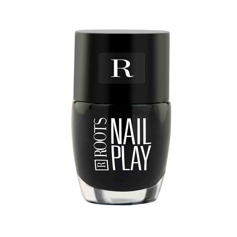 Buy Roots Nailplay Nailpolish(NPR 24- Deep Black) - Purplle