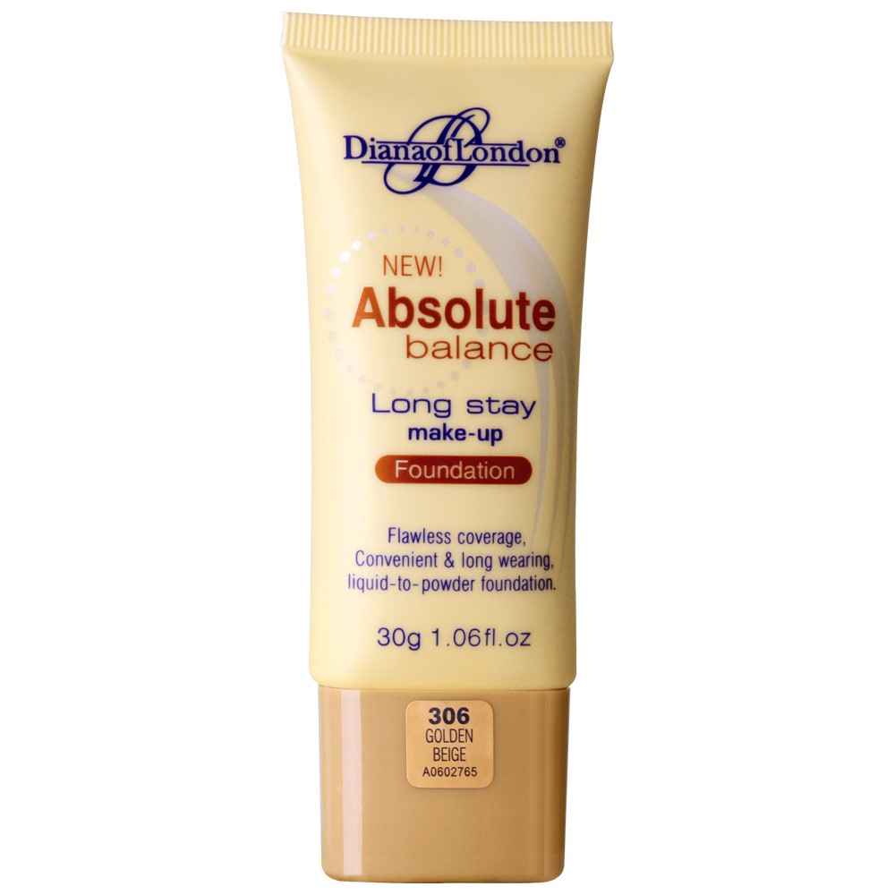 Buy Diana Of London Absolute Stay Foundation Tube - 306 Golden Beige (30 g) - Purplle