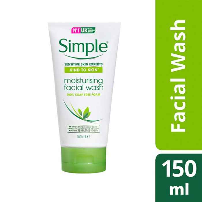 Buy Simple Kind To Skin Moisturising Facial Wash, (150 ml) - Purplle