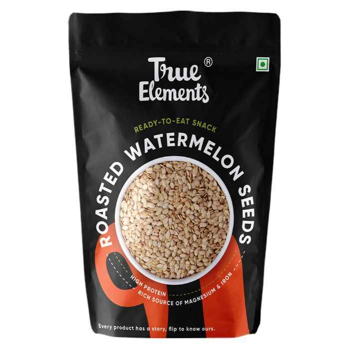 Buy True Elements Roasted Watermelon Seeds (125 g) - Purplle