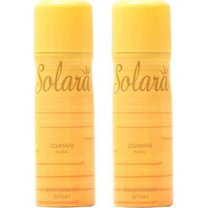 Buy Lomani Solar Women Deodorant Spray ( 150 ml,Set Of 2) - Purplle