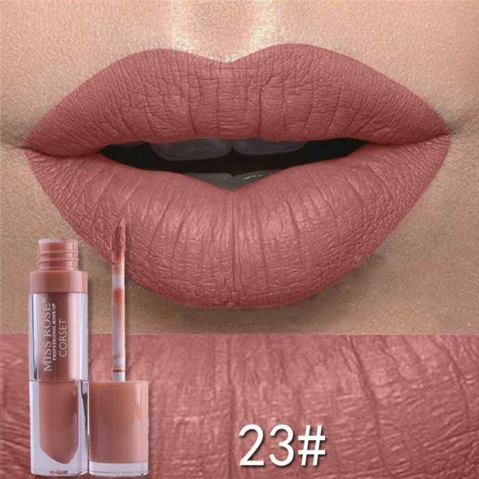 Buy Miss Rose Professional Make-up Liquid Matte Lip Gloss 7701-026M23 (5 g) - Purplle