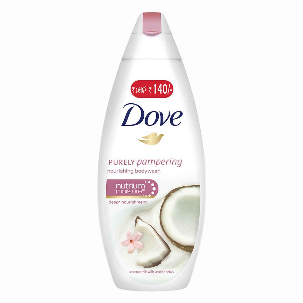 Buy Dove Coconut Milk and Jas Petals Body Wash (190 ml) - Purplle