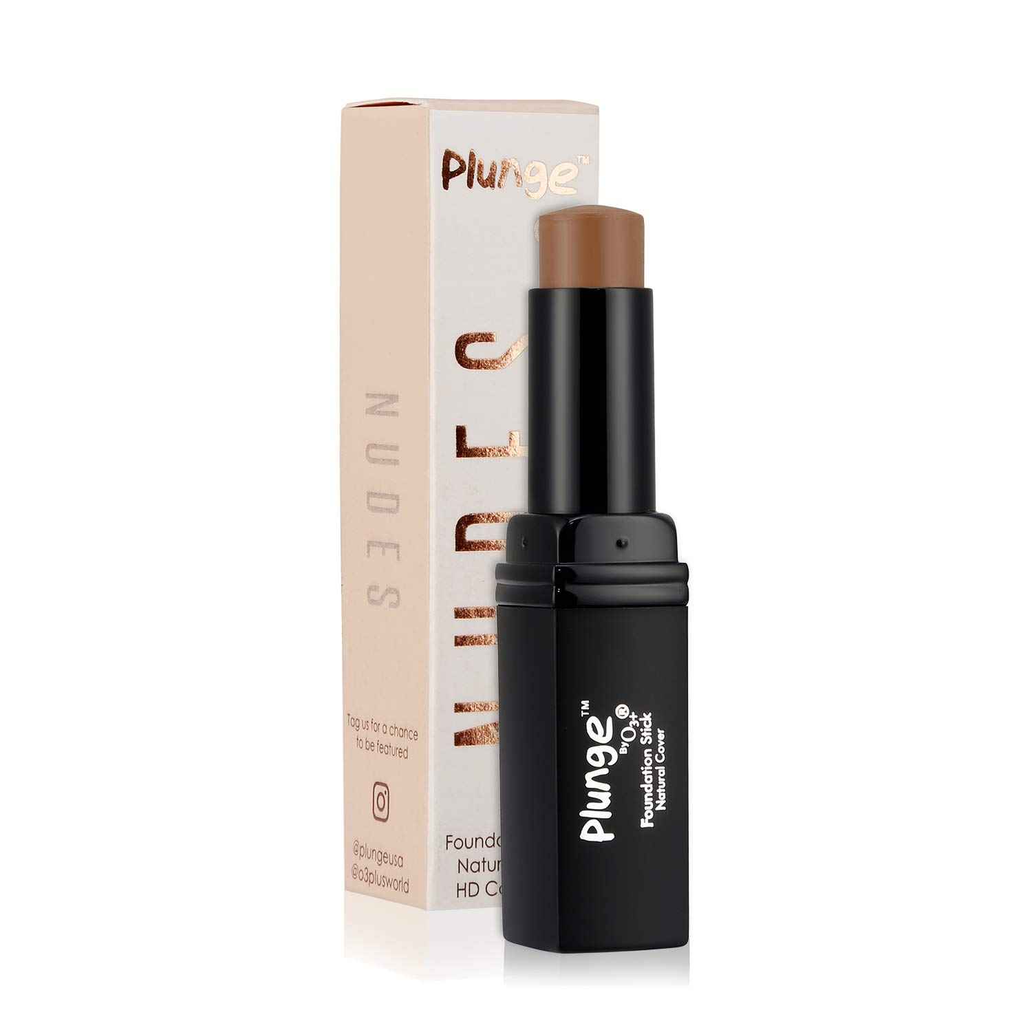 Buy O3+ Plunge Nudes Foundation Stick Natural Cover HD Concealer (Shade 5, Truffle Flash) - Purplle