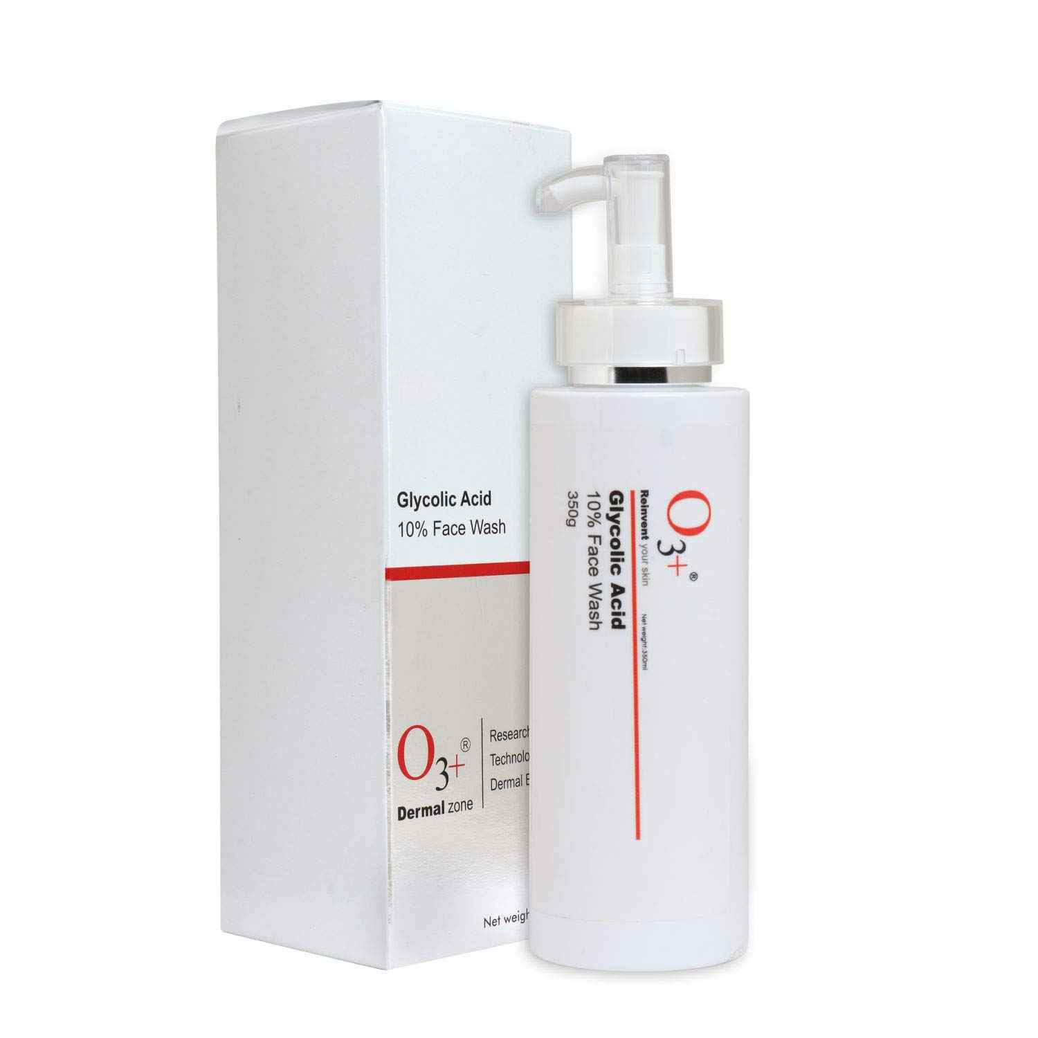 Buy O3+ Glycolic Acid 10 % Face Wash(350ml) - Purplle