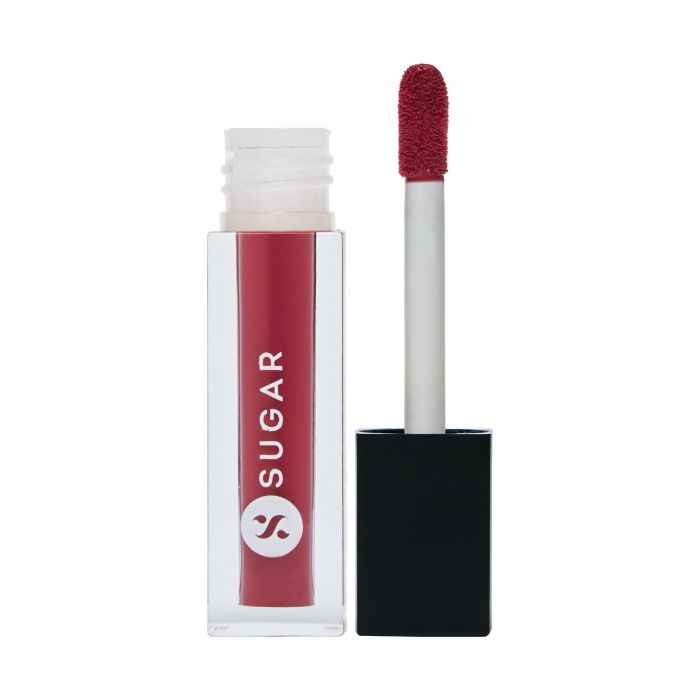 Buy SUGAR Cosmetics Smudge Me Not Liquid Lipsticks for Women | Transferproof & Waterproof | Lasts 12+ Hours | Matte Lipstick | 1.1ml - 04 Plum Yum - Purplle