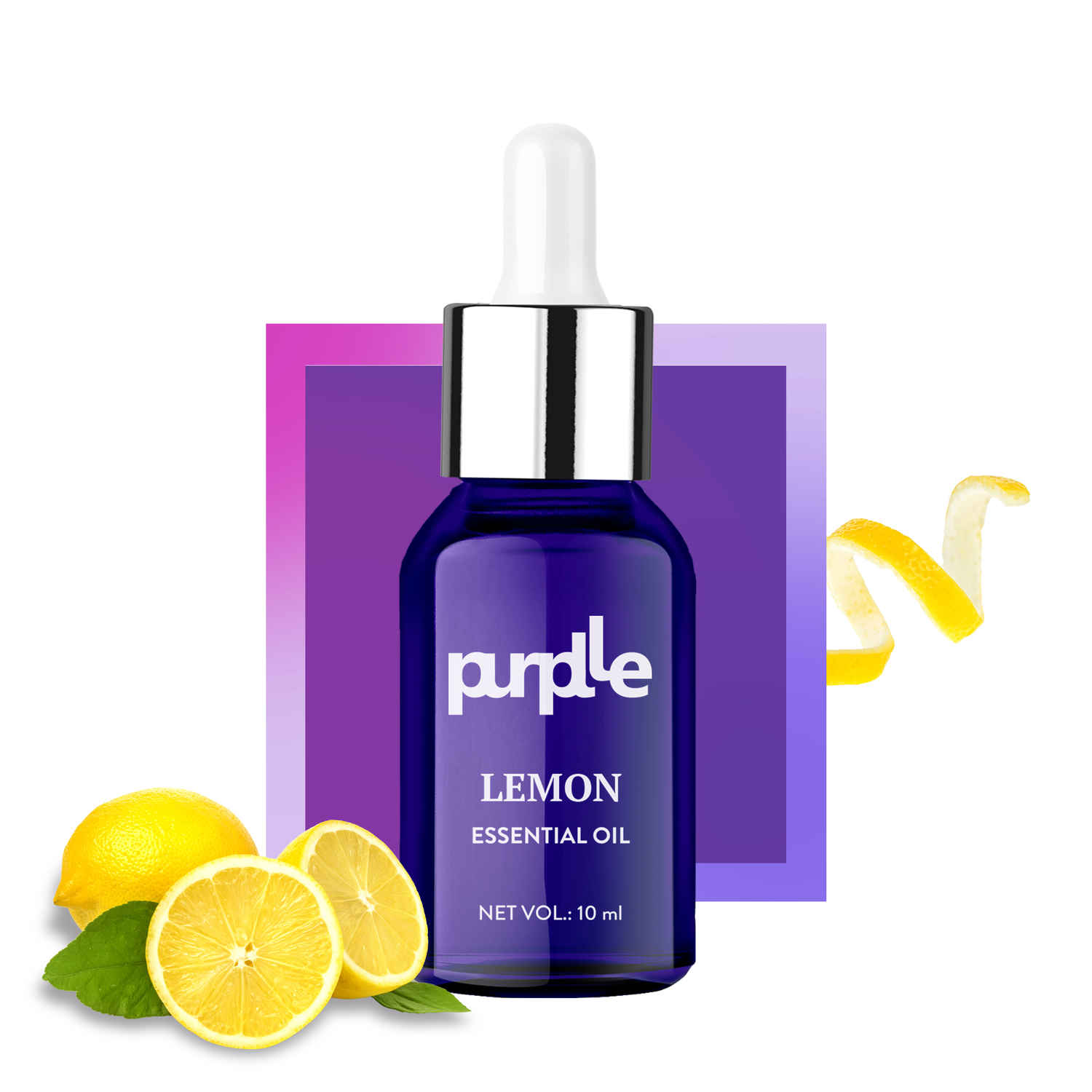 Buy Purplle Essential Oil - Lemon | Quick Absorption | All Skin Types | Anti-acne | Multi-use | Nourishing | Combats Hyperpigmentation | Brightening (10 ml) - Purplle