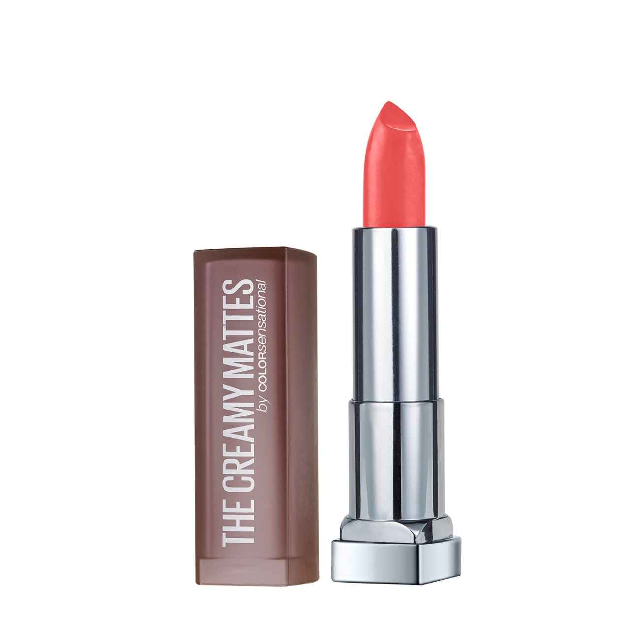 Buy Maybelline New York Color Sensational Creamy Matte Lipstick - Rock The Coral 635 (3.9 g) - Purplle