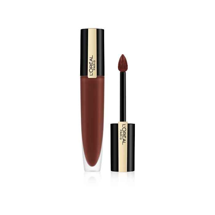 Buy L'Oreal Paris Rouge Signature Matte Liquid Lipstick - I Play 126 (7 ml) - Purplle