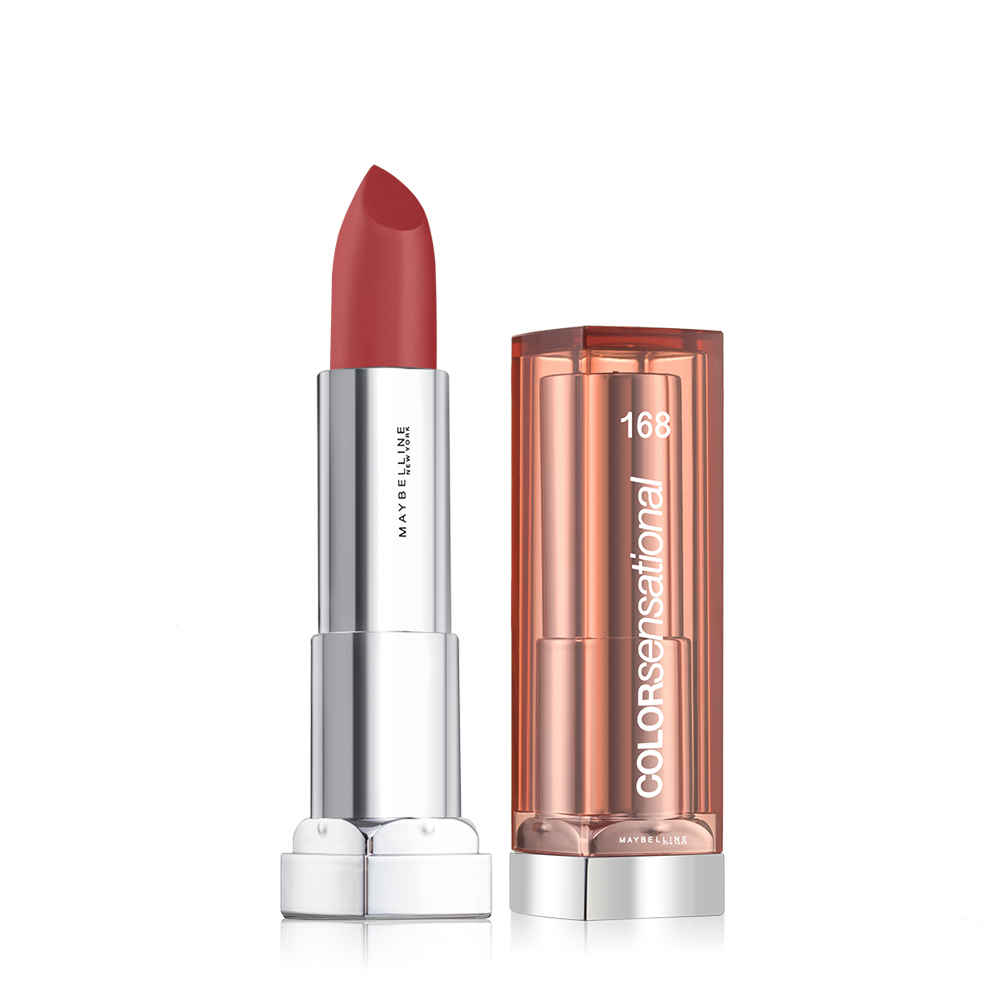 Buy Maybelline New York Color Sensational Satin Lipstick - Fearless Plum 168 (3.9 g) - Purplle