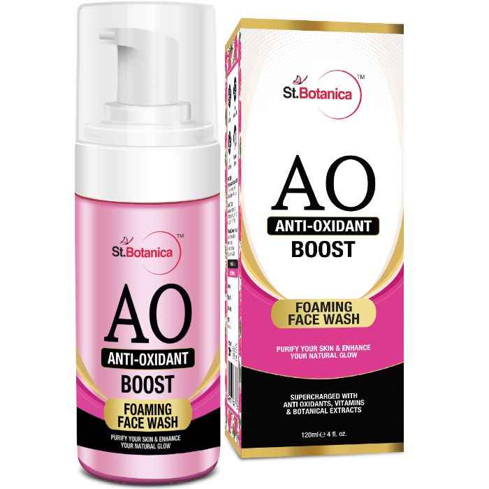 Buy St.Botanica Anti Oxidant Boost Foaming Face Wash (120 ml) - Purplle