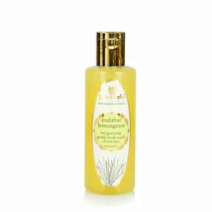 Buy Just Herbs Malabar Lemongrass - Invigorating Body Wash (200 ml) - Purplle