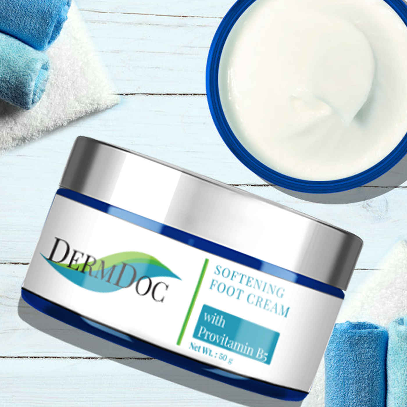 Buy DermDoc Softening Foot Cream with Provitamin B5 (50 g) - Purplle