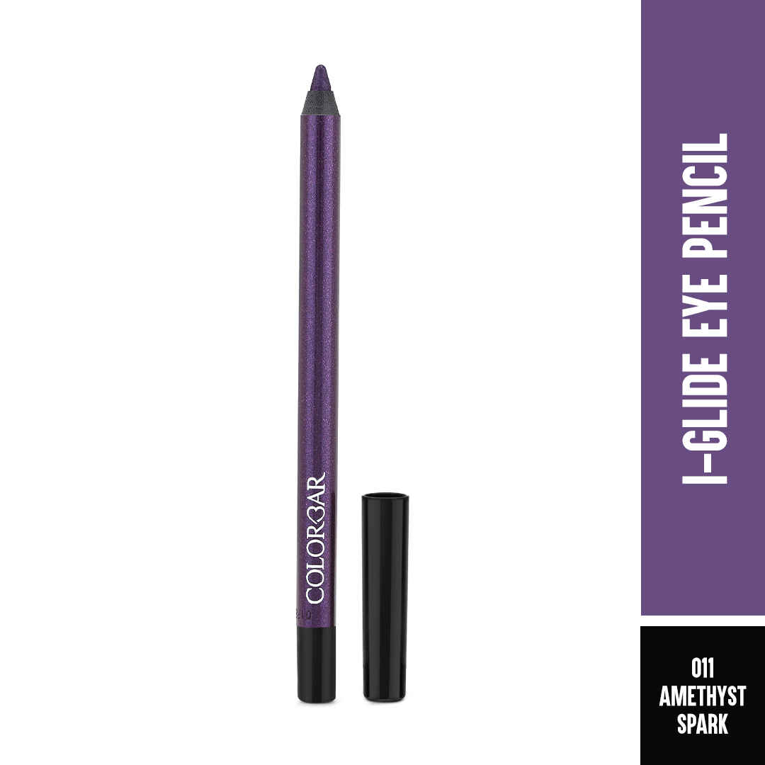 Buy Colorbar I-Glide Eye Pencil Amethyst Spark (1.1 g) - Purplle