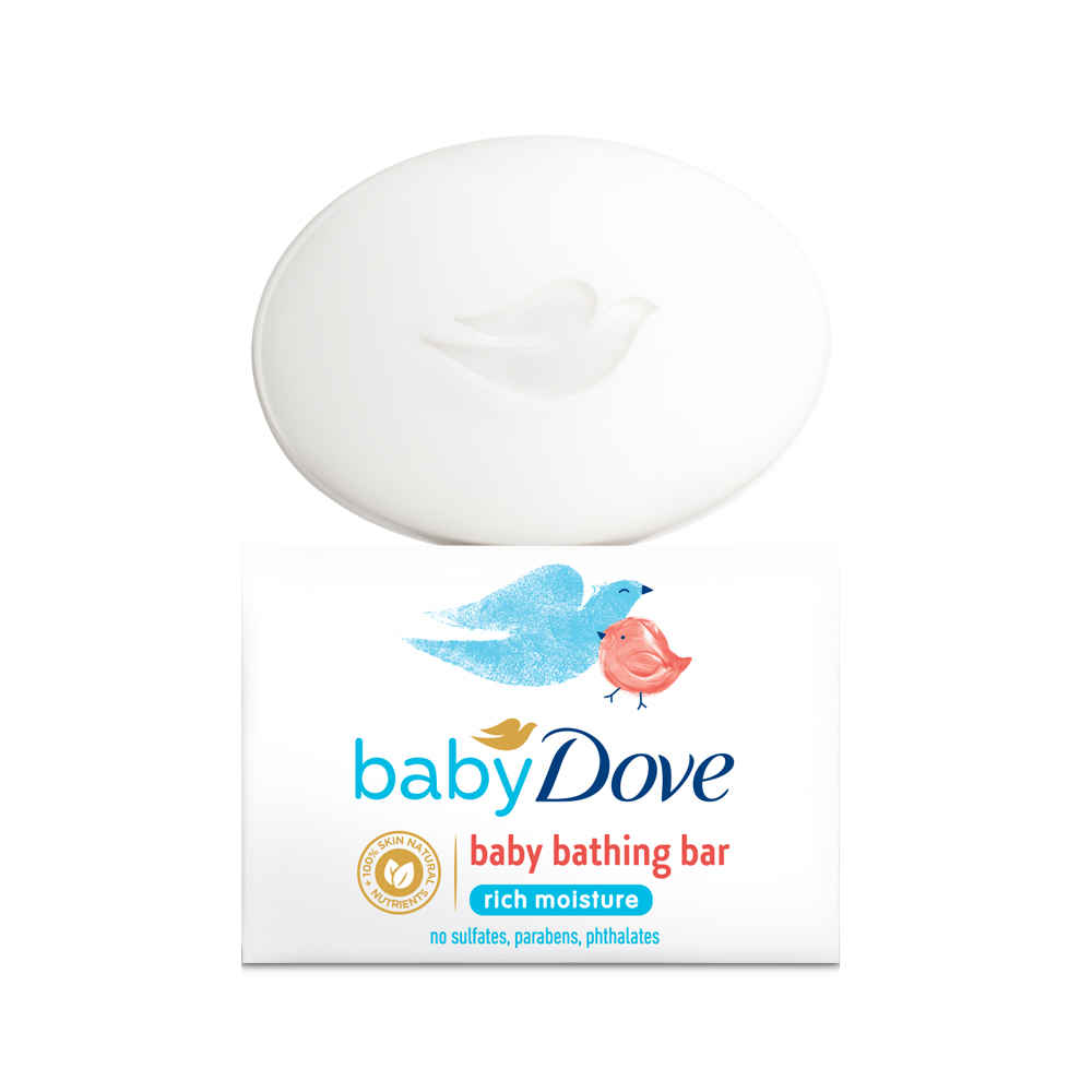 Buy Baby Dove Rich Moisture Bar (75 g) - Purplle