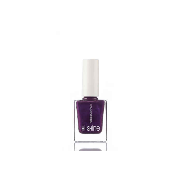 Buy Faces Canada Hi Shine Nail Enamel - Royal Purple 195 (9 ml) - Purplle