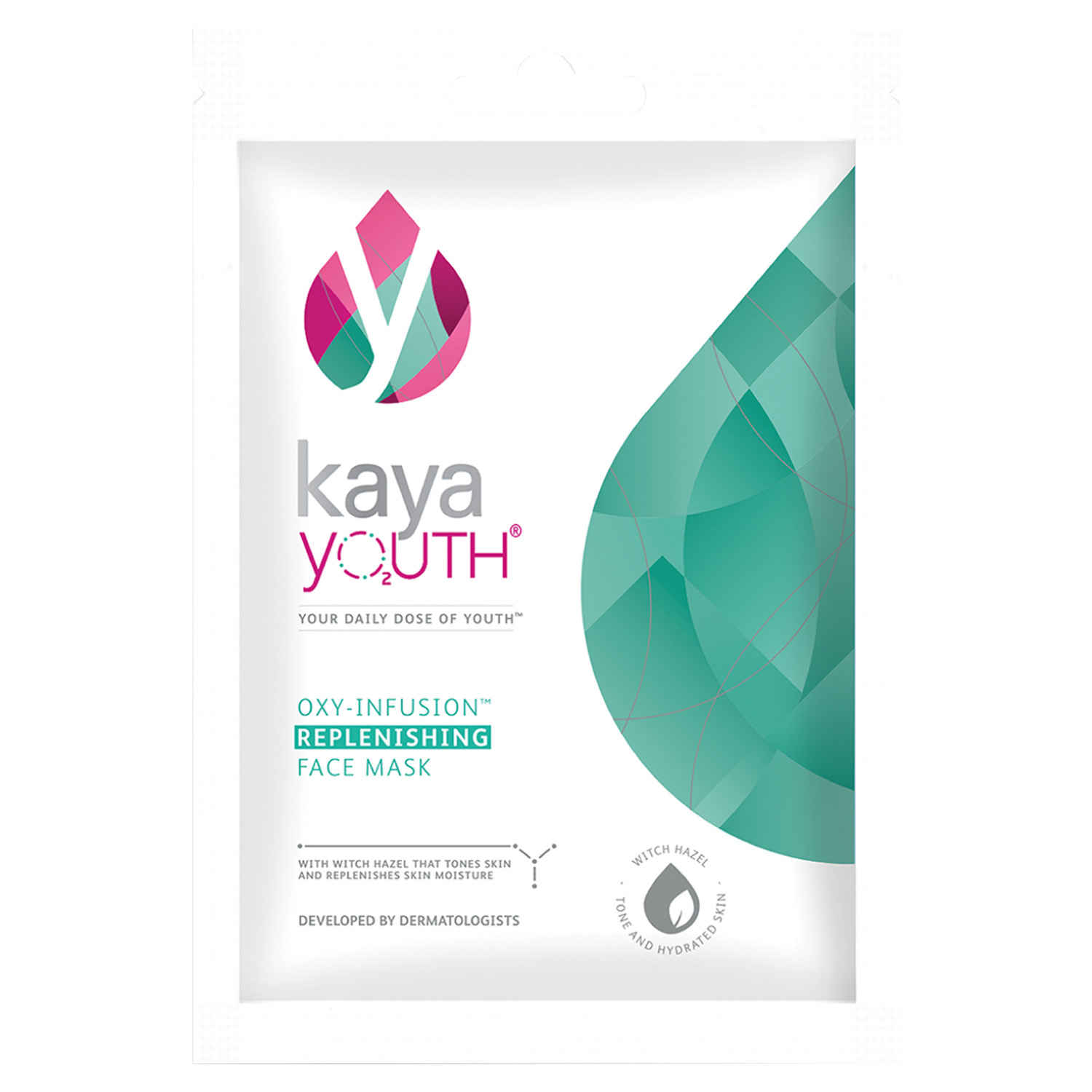 Buy Kaya Youth Oxygen Boost Replenishing Face Mask,15 min Instant Home Facial Mask,Skin Repair & Moisturization,Healthy,Radiant Skin,Developed by Dermatologists, 1 pc - Purplle