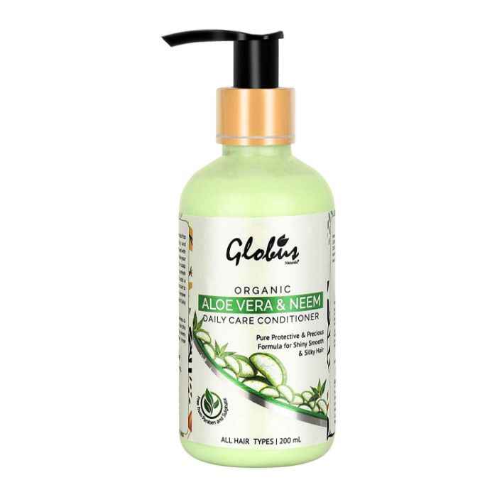 Buy Globus Naturals Daily Care Conditioner with Goodness of Aloe vera & Neem Extract (200 ml) - Purplle