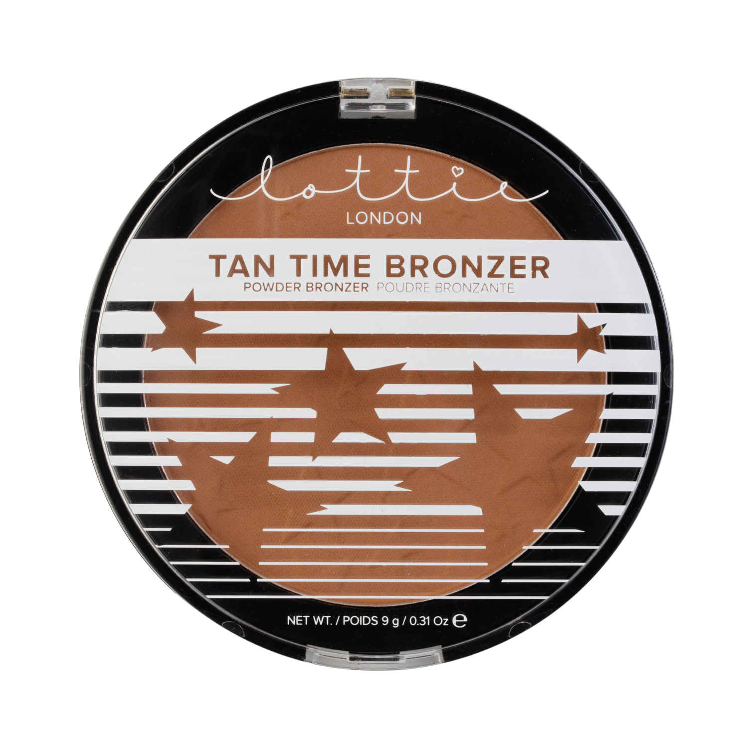 Buy Lottie London Tan Time- Matte Powder Bronzer Light/Medium (9 g) - Purplle