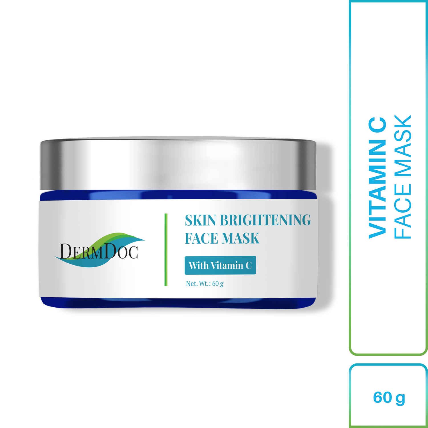 Buy DermDoc Skin Brightening Face Mask with Vitamin C (60 g) - Purplle