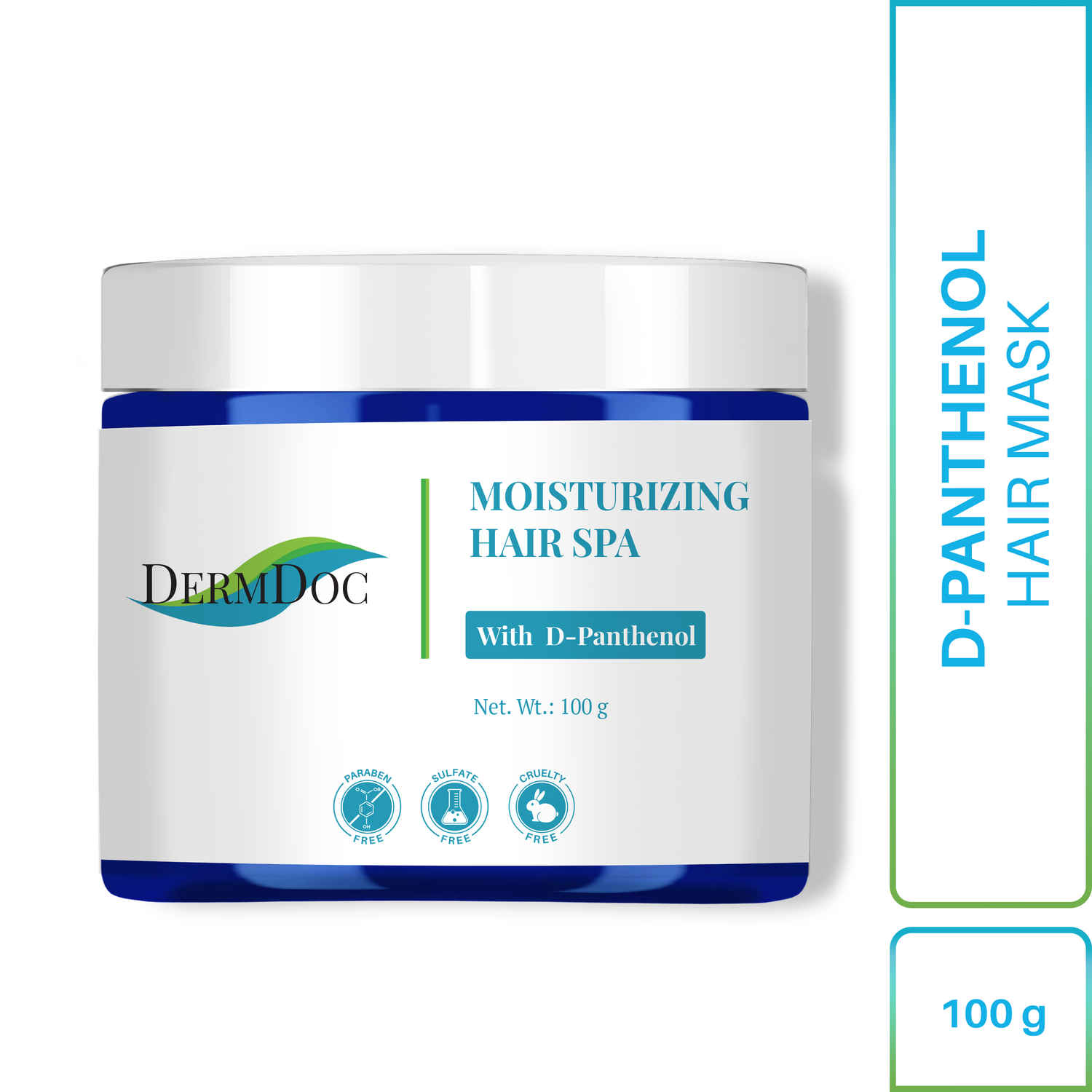 Buy DermDoc Moisturizing Hair Spa with D-Panthenol (100 g) - Purplle