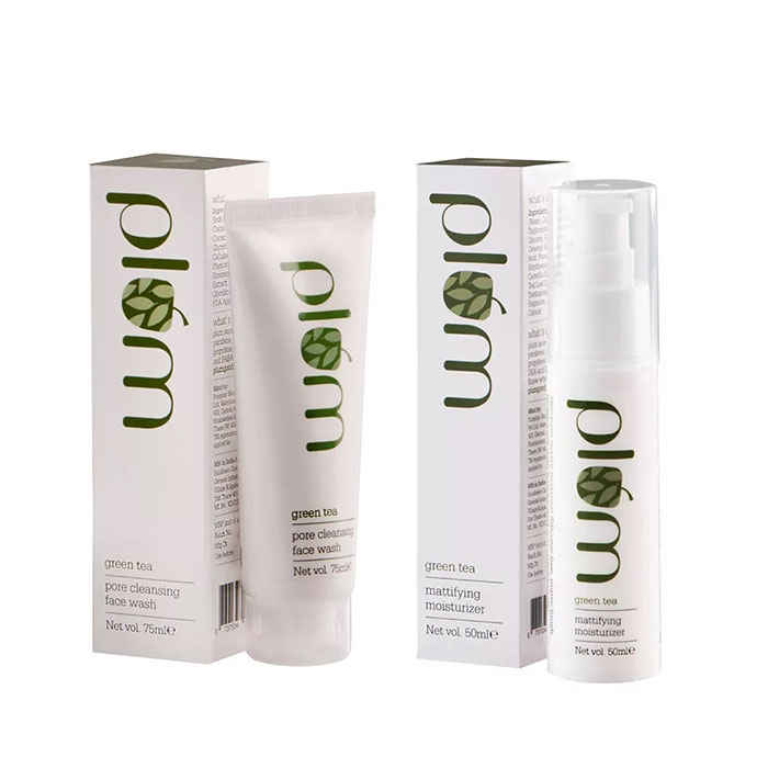 Buy Plum Green Tea Cleanser & Moisturizer For Oily & Acne Prone Skin - Purplle