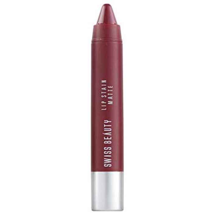 Buy Swiss Beauty Lip Stain Matte Lipstick - 211 Magic Maroon (3 g) - Purplle