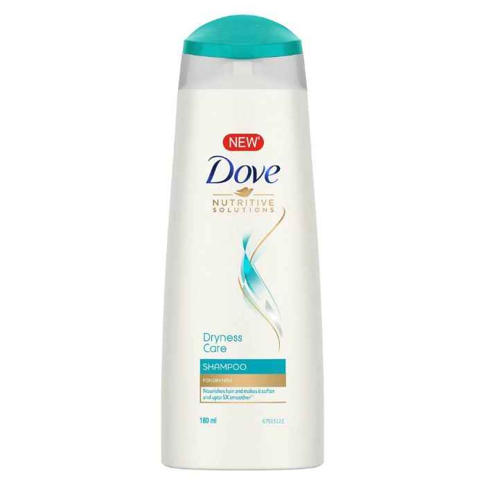 Buy Dove Dryness Care Shampoo (180 ml) - Purplle