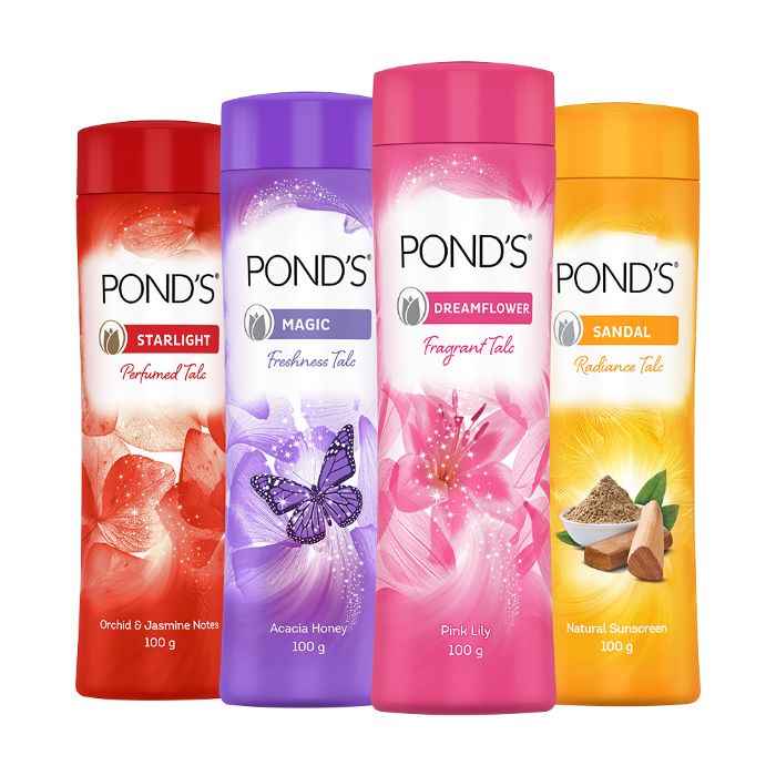 Buy POND'S Starlight Perfumed Talc Powder Orchid & Jasmin Notes (100 g) - Purplle