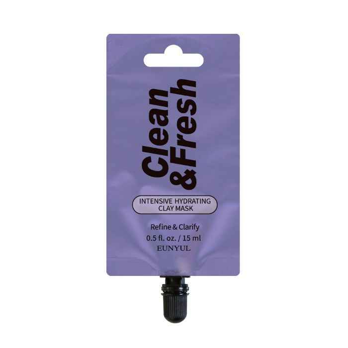 Buy EUNYUL Clean & Fresh Intensive Hydrating Clay Mask Pouch Pack - Purplle