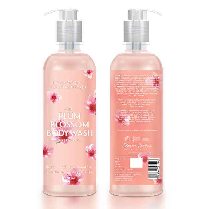 Buy Aroma Magic 3 In 1 Plum Blossom Body Wash (220 ml) - Purplle