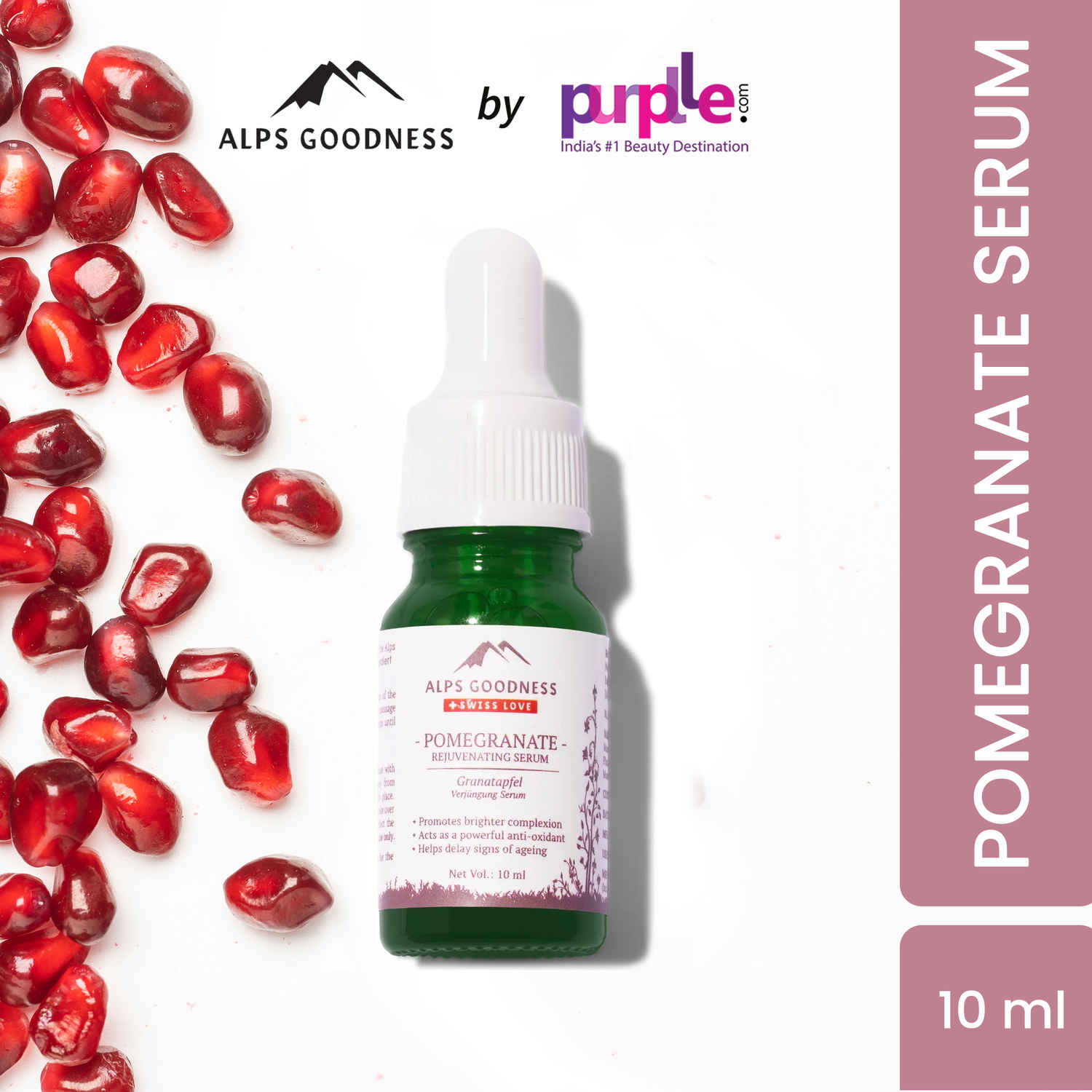 Buy Alps Goodness Pomegranate Rejuvenating Face Serum(10 ml) - Purplle