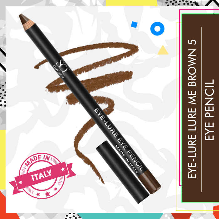 Buy Stay Quirky Eye Pencil - Eye-lure, Lure Me Brown 5 (1.2g) - Purplle