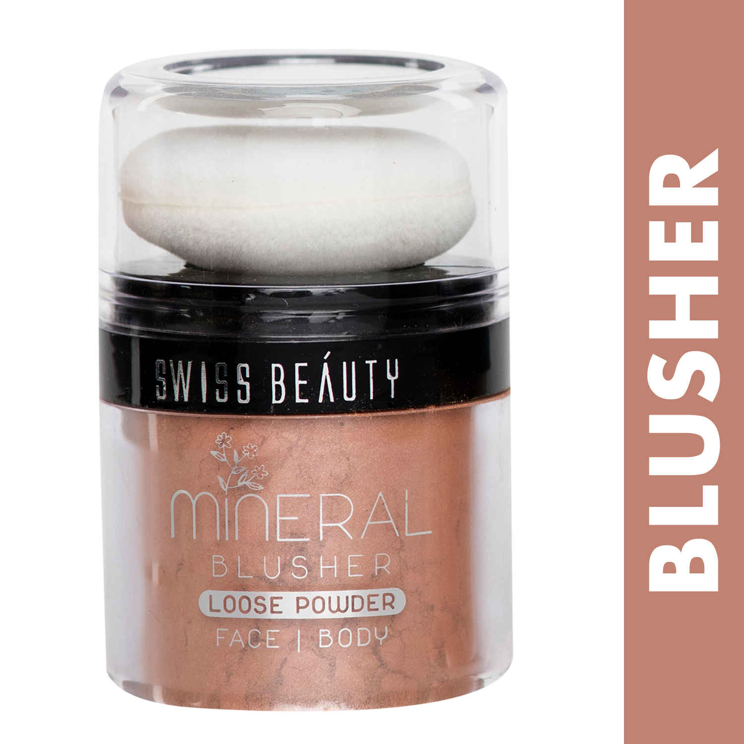 Buy Swiss Beauty Mineral Blusher Loose Powder - Dessert-Rose (12 g) - Purplle