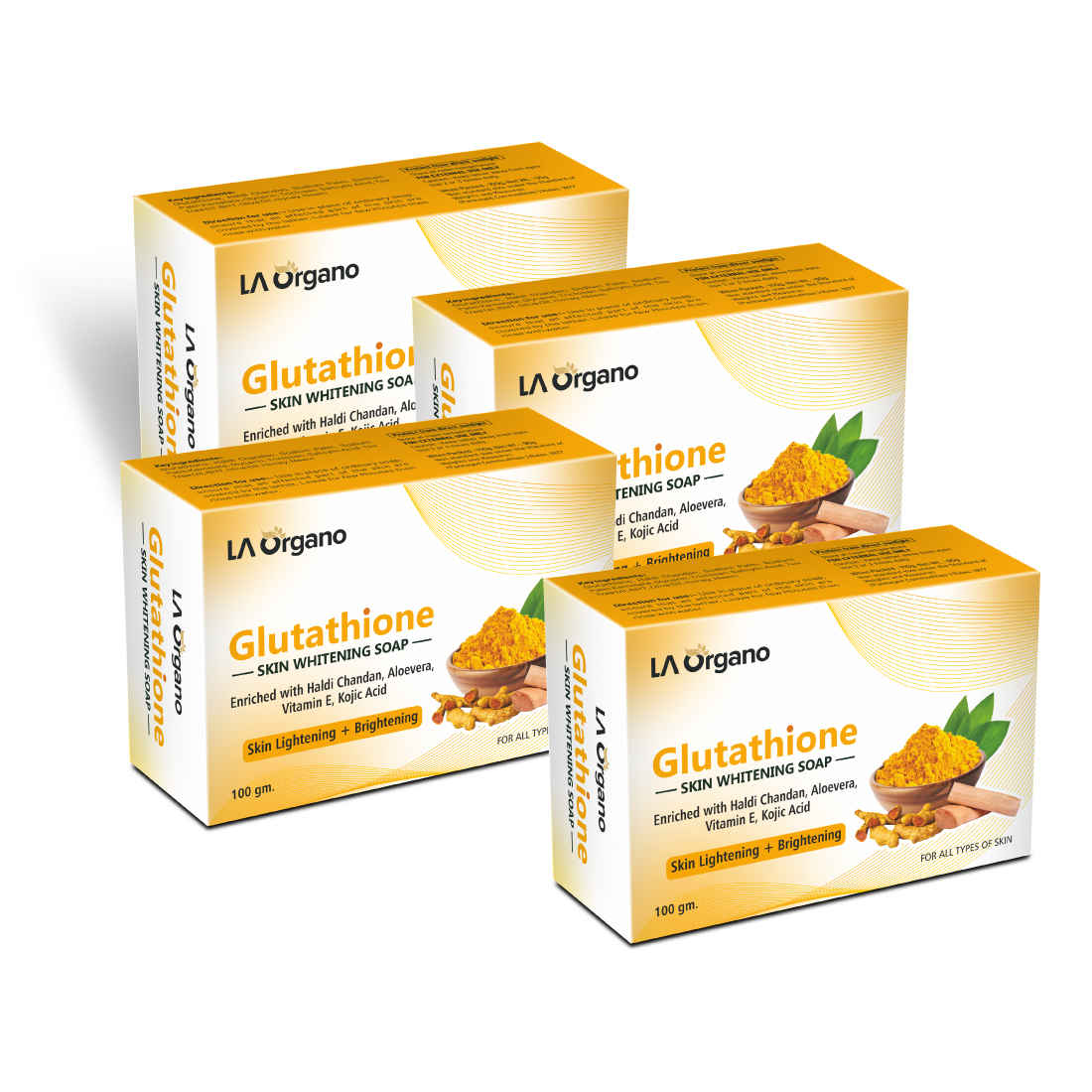 organic glutathione soap LA Organo Glutathione Lavender Skin Whitening Soap