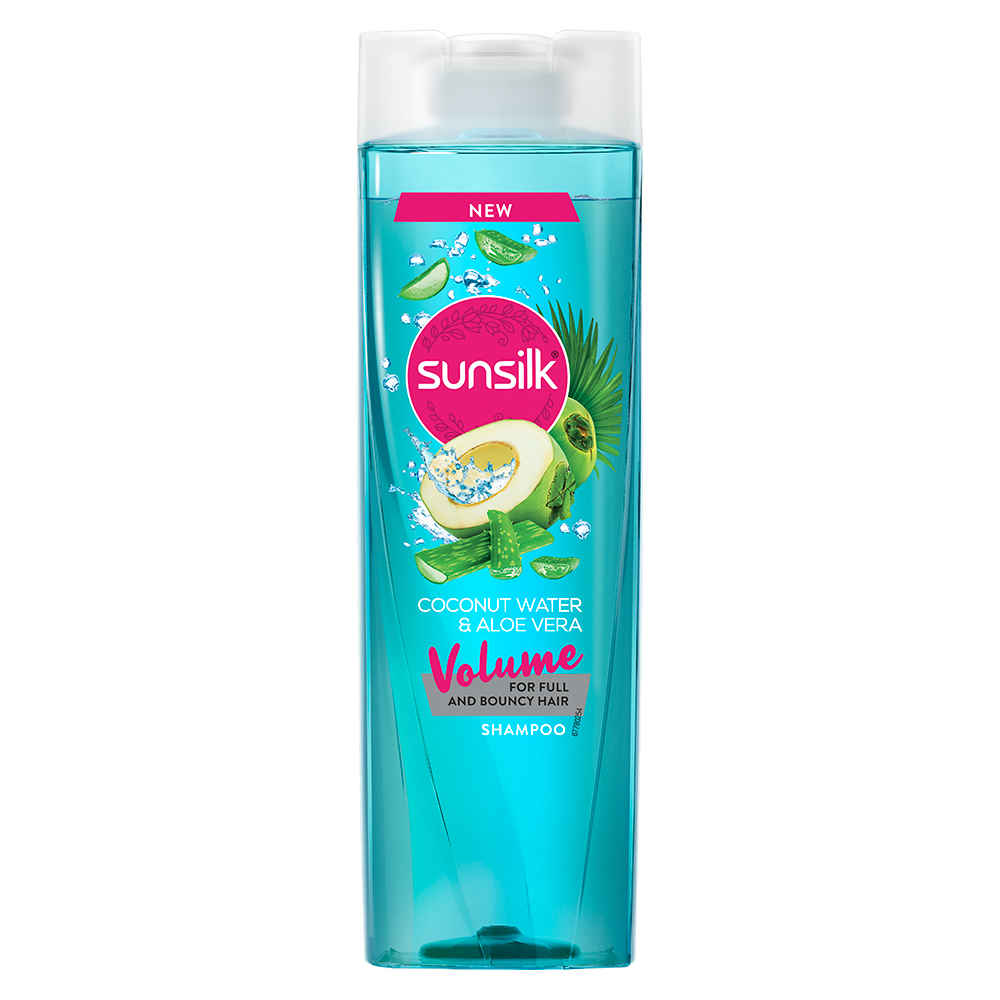 Buy Sunsilk Coconut Water & Aloe Vera Volume Hair Shampoo (195 ml) - Purplle