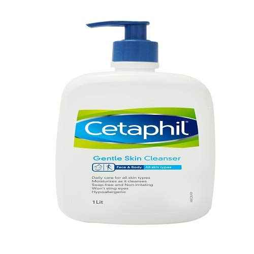 Buy Cetaphil Gentle Skin Cleanser All Skin Type,Face & Body (1 Lit) - Purplle