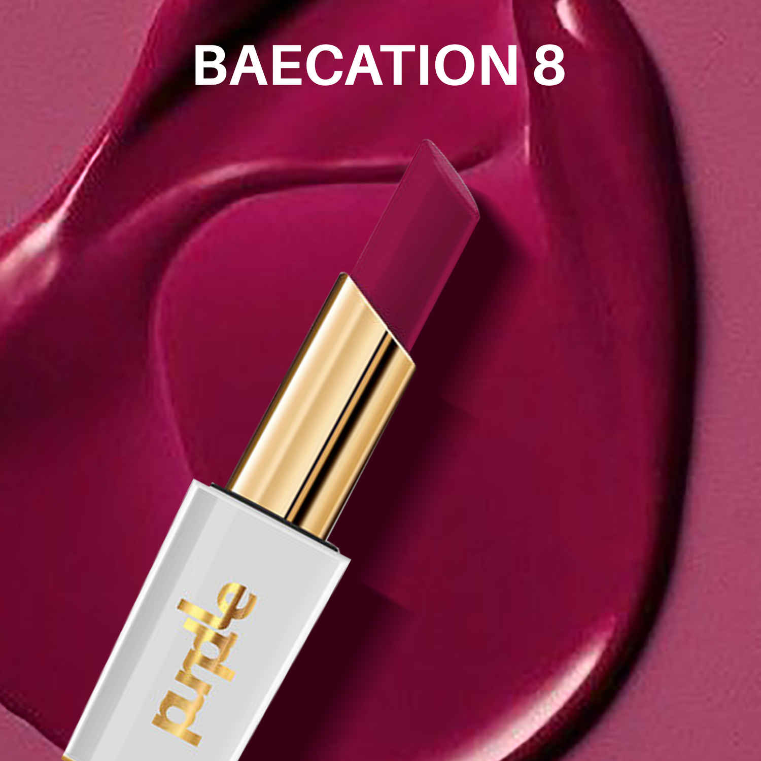Buy Purplle Shades Of Love Primer Plus Matte Lipstick - Baecation 8 (3.5 g) - Purplle